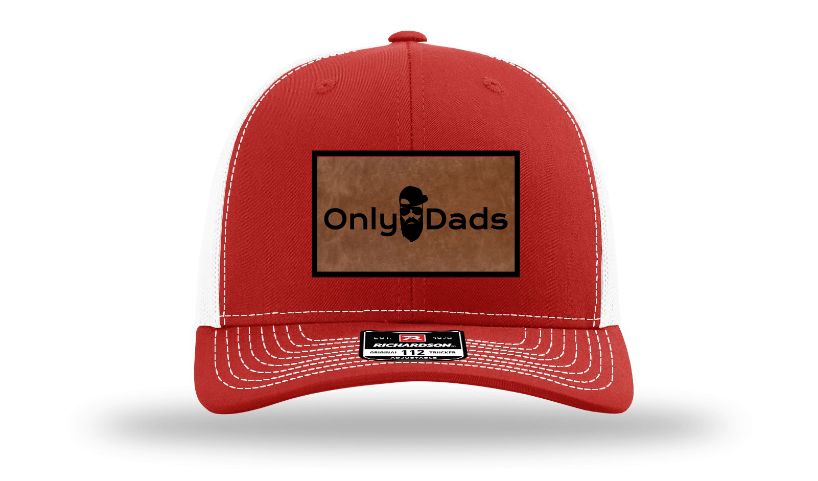 Only Dads Richardson 112 Trucker Hat - Front Logo Patch – trucker hat for men from Only Dads USA