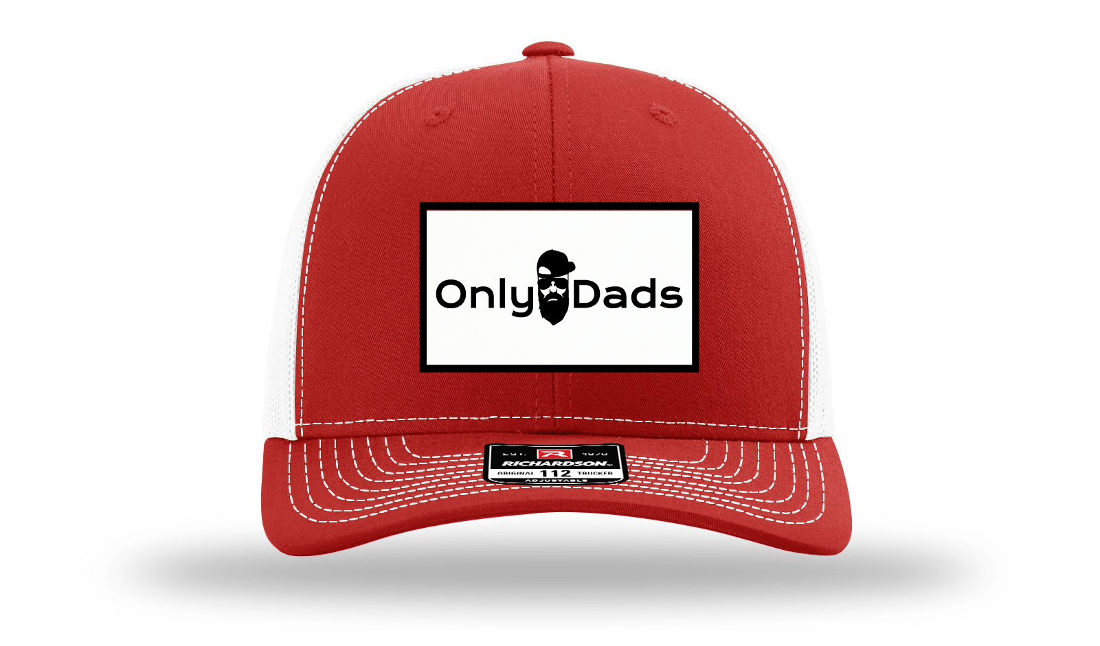Only Dads Richardson 112 Trucker Hat - Front Logo Patch – trucker hat for men from Only Dads USA