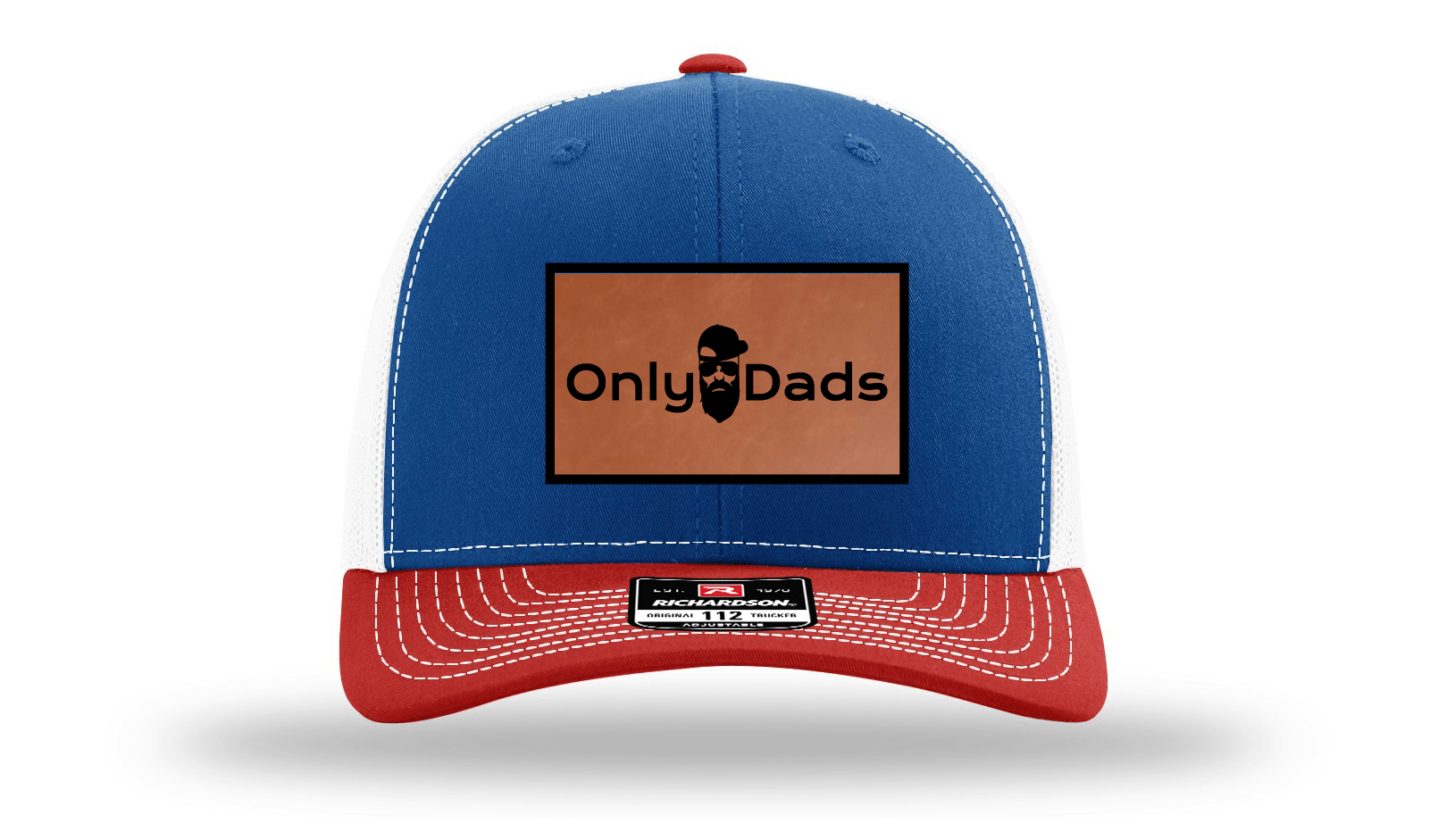 Only Dads Richardson 112 Trucker Hat - Front Logo Patch - Only Dads USA - 68279871d1093