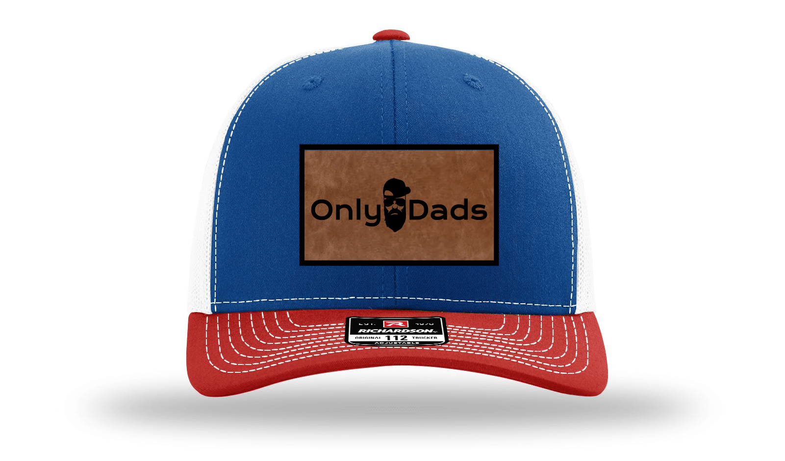 Only Dads Richardson 112 Trucker Hat - Front Logo Patch – trucker hat for men from Only Dads USA