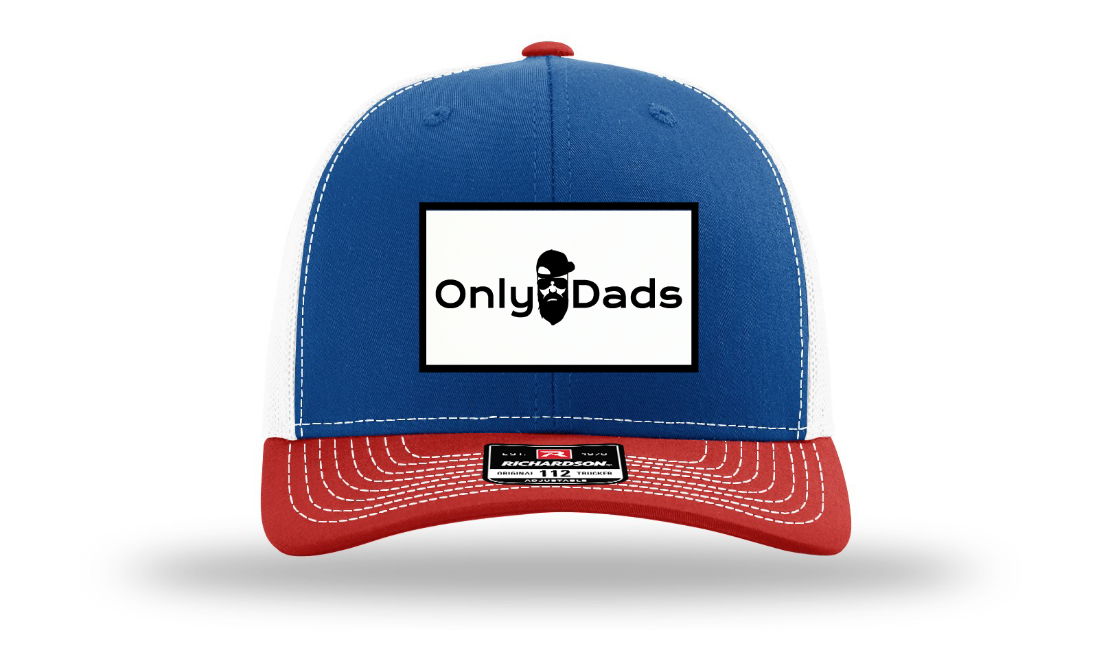 Only Dads Richardson 112 Trucker Hat - Front Logo Patch
