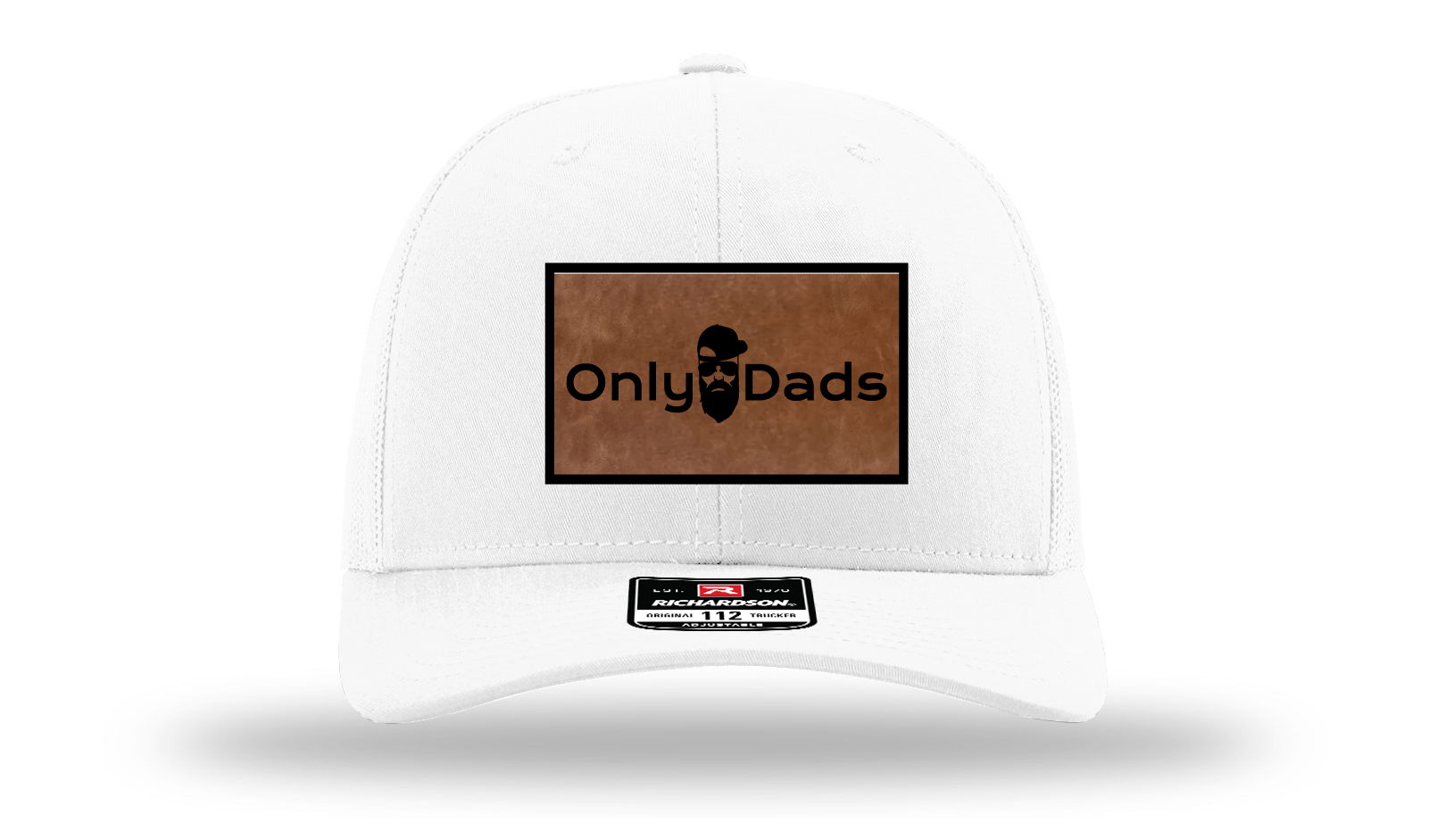 Only Dads Richardson 112 Trucker Hat - Front Logo Patch – trucker hat for men from Only Dads USA