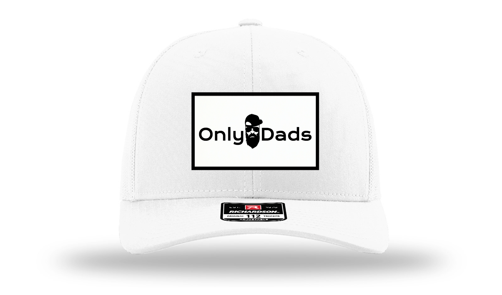 Only Dads Richardson 112 Trucker Hat - Front Logo Patch
