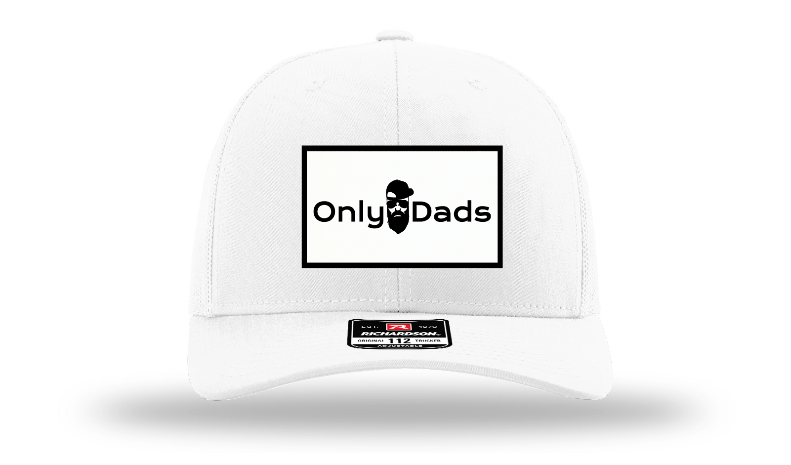 Only Dads Richardson 112 Trucker Hat - Front Logo Patch – trucker hat for men from Only Dads USA