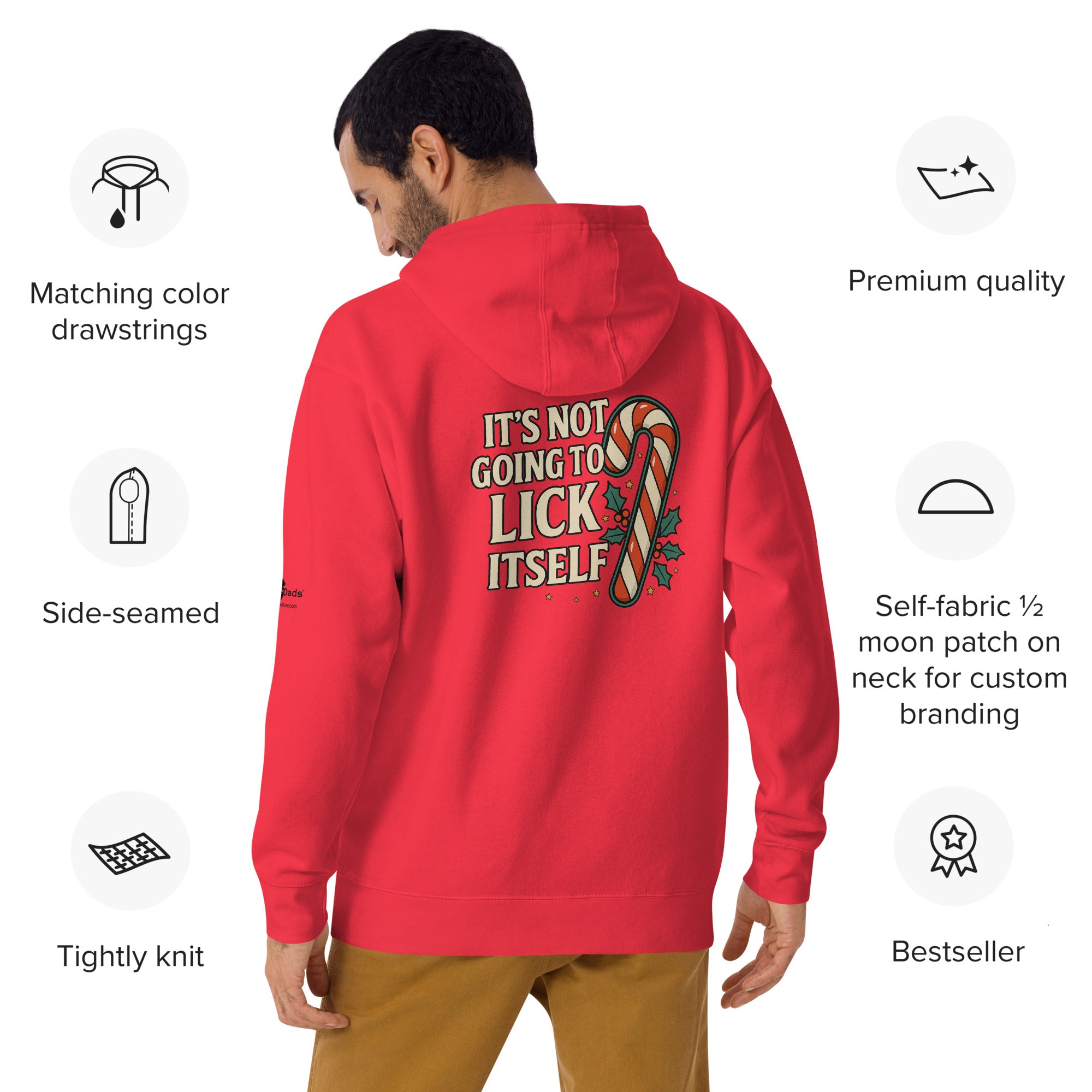 Only Dads – It’s Not Going to Lick Itself Hoodie – funny dad sweatshirt from Only Dads USA
