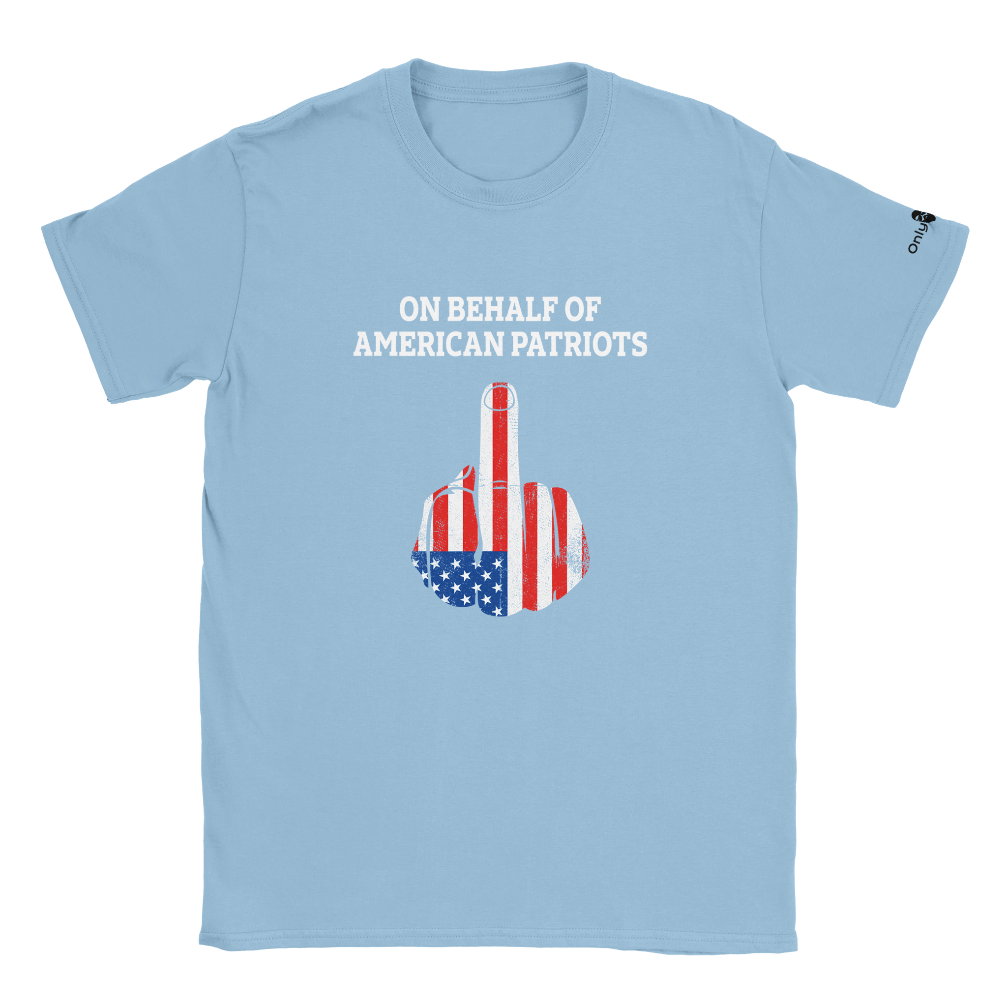 American Patriot 1 - Finger Salute – Only Dads T-Shirt - Only Dads USA - 4fc2b1da - dc2e - 46af - b846 - 6a14d41da2d8