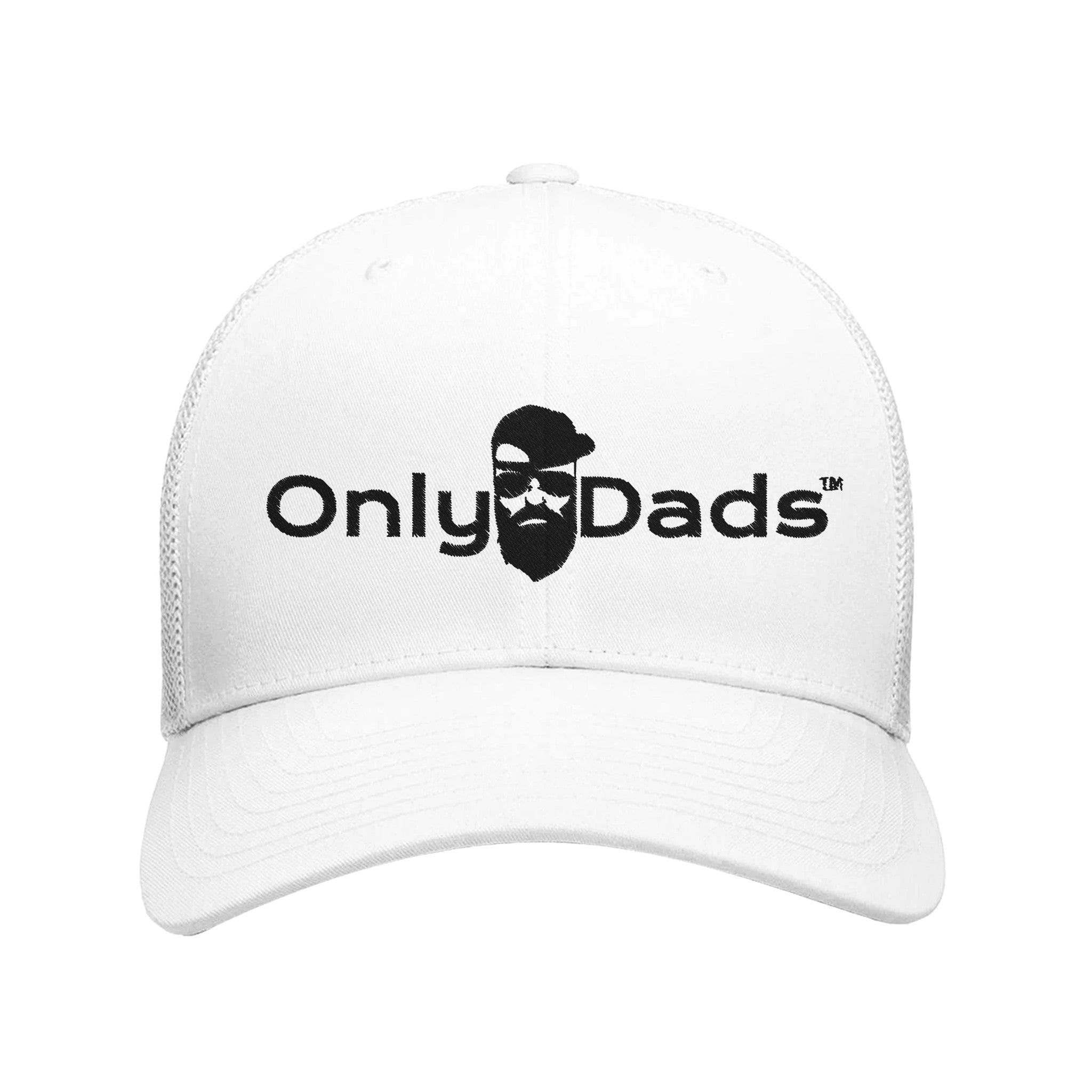 Only Dads Retro Trucker Hat - Black Logo | Flexfit 6606 - Only Dads USA - 934ab3b6 - 484d - 4c2a - a92c - 6dd468afb846
