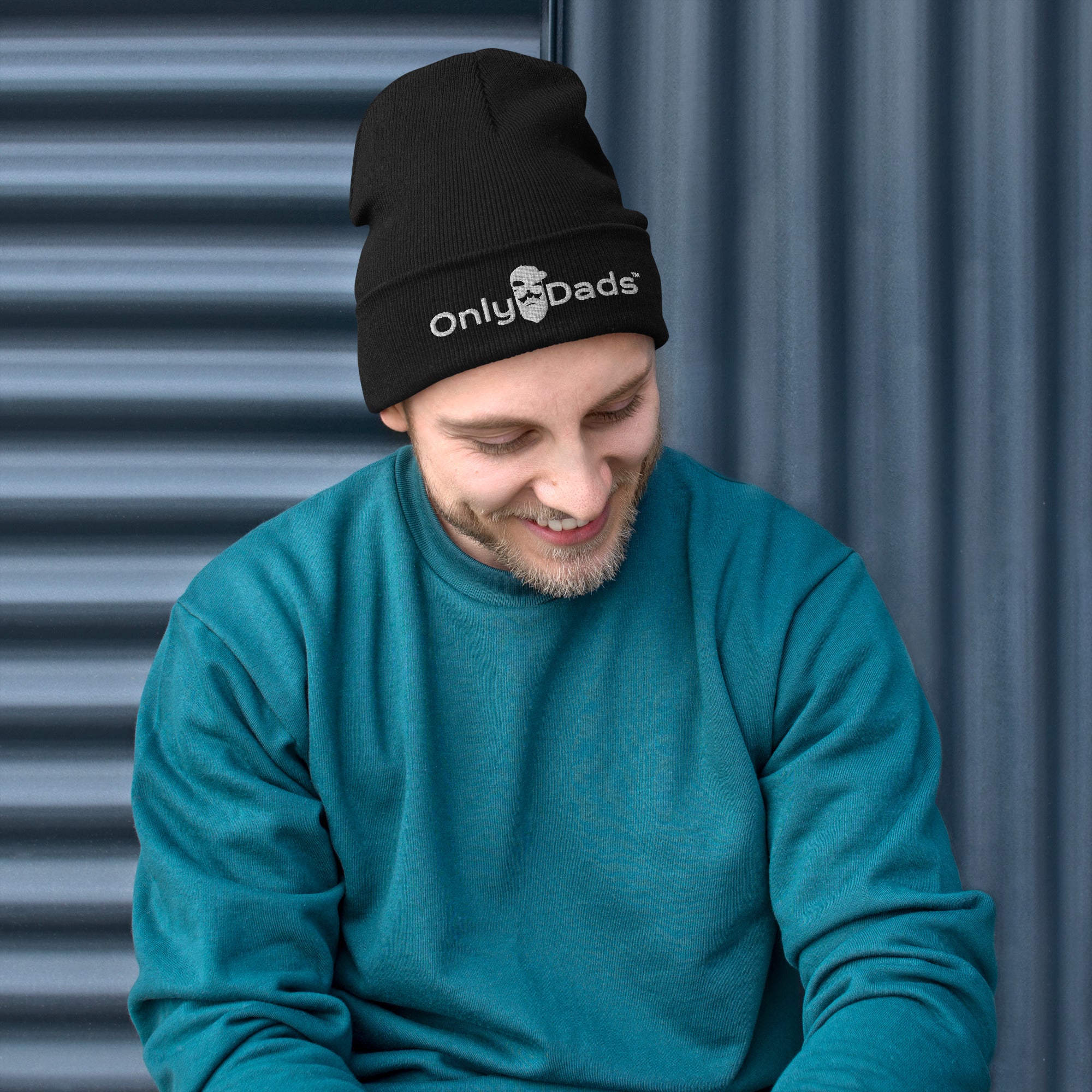 Only Dads – Embroidered Beanie – beanie for dads from Only Dads USA