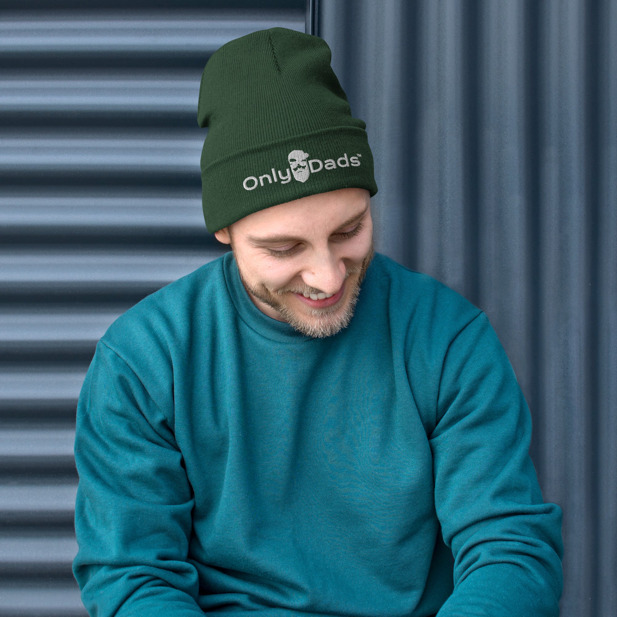 Only Dads – Embroidered Beanie – beanie for dads from Only Dads USA