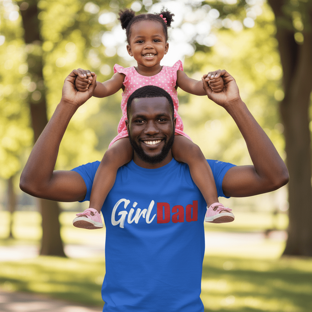 Girl Dad - Only Dads T-shirt – funny dad shirt and mens graphic tee from Only Dads USA