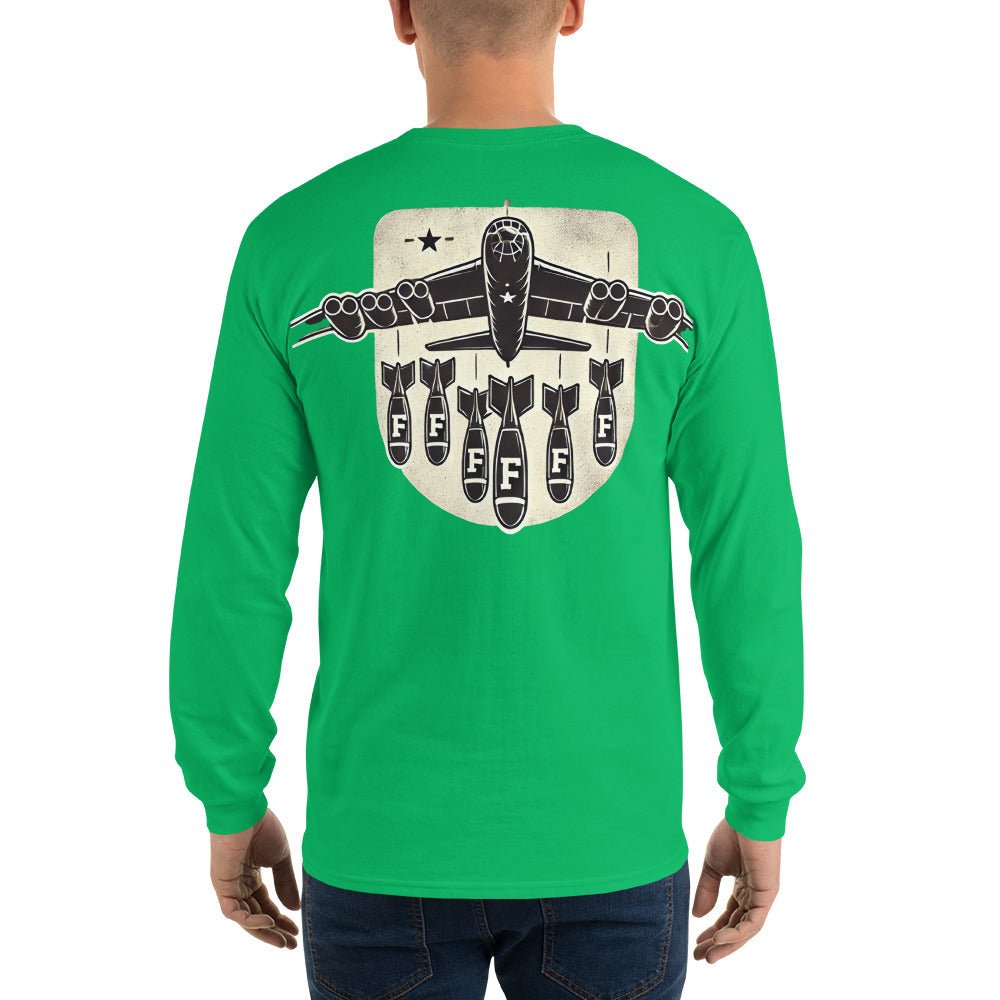Only Dads - Droppin' F-Bombs - Long Sleeve T-shirt – funny dad shirt and mens graphic tee from Only Dads USA