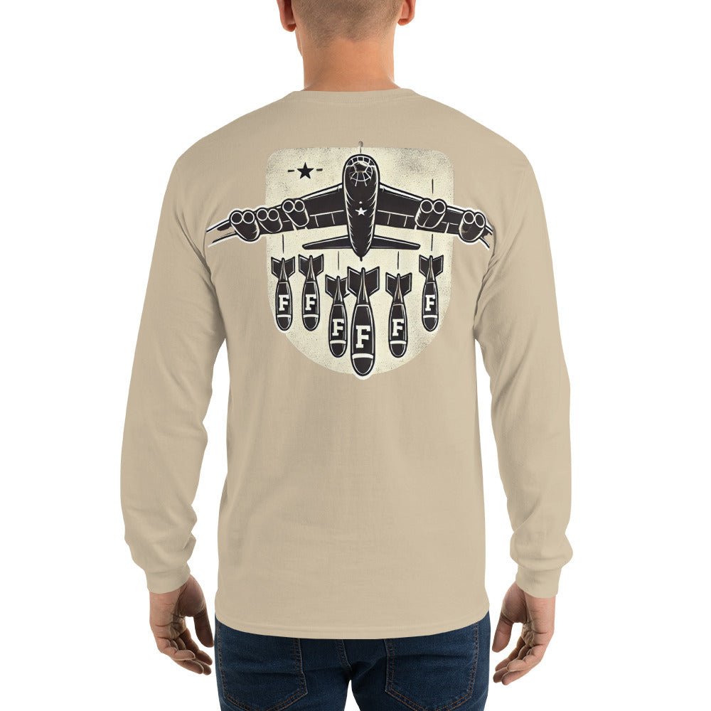 Only Dads - Droppin' F-Bombs - Long Sleeve T-shirt – funny dad shirt and mens graphic tee from Only Dads USA