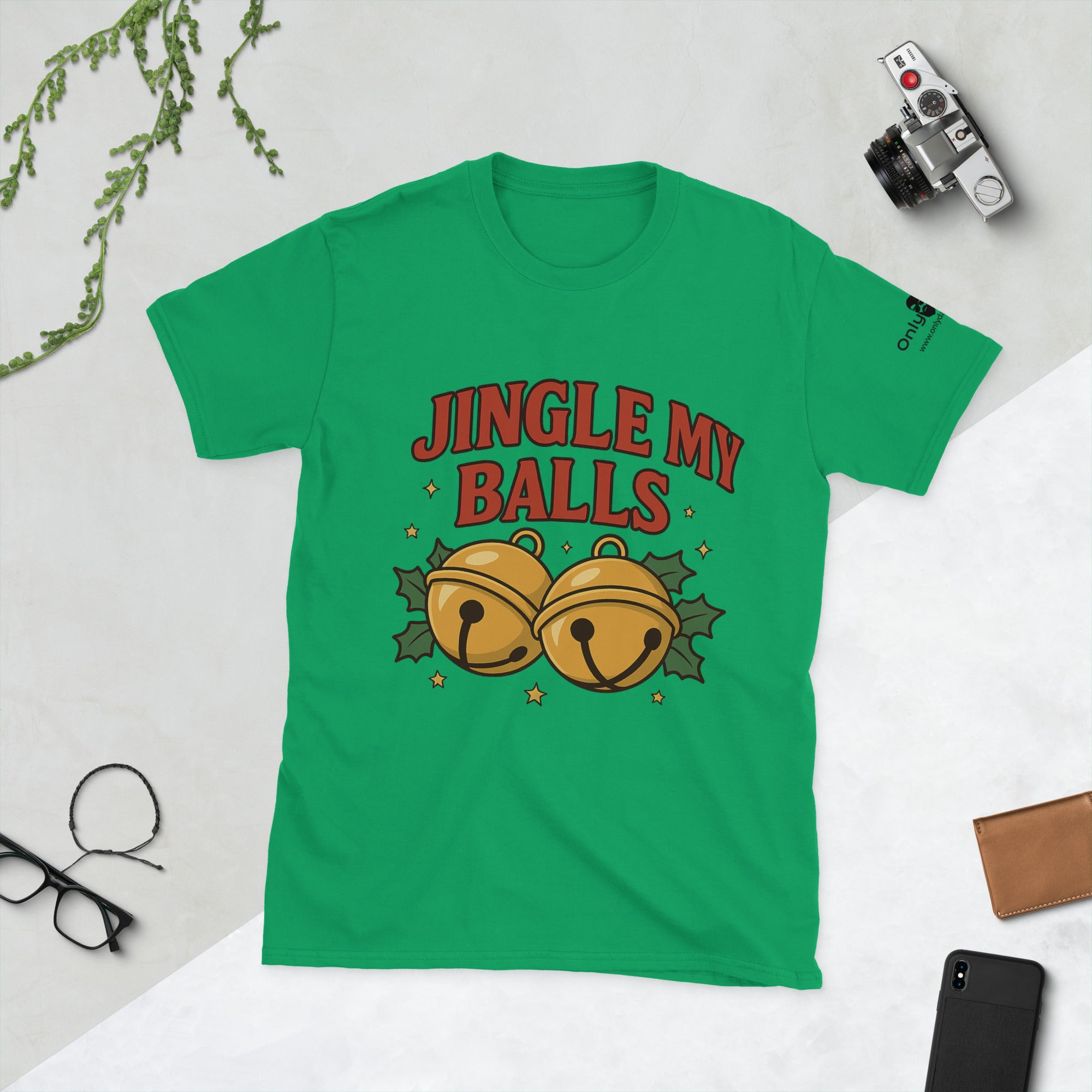 Only Dads – Jingle My Balls T-Shirt – funny dad shirt and mens graphic tee from Only Dads USA