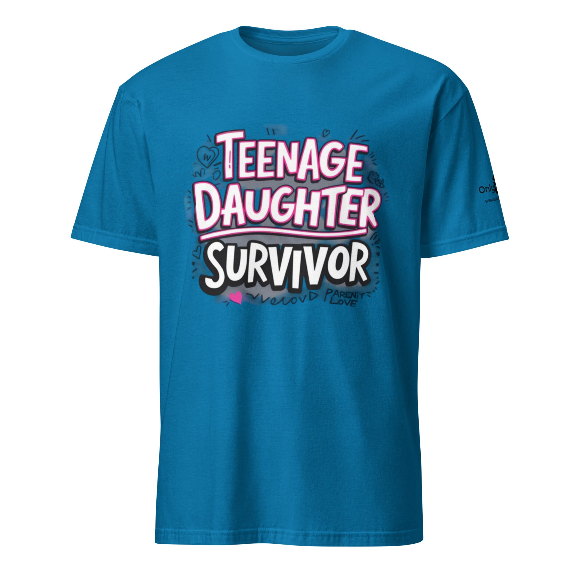Teenage Daughter Survivor - Only Dads T-shirt – funny dad shirt and mens graphic tee from Only Dads USA