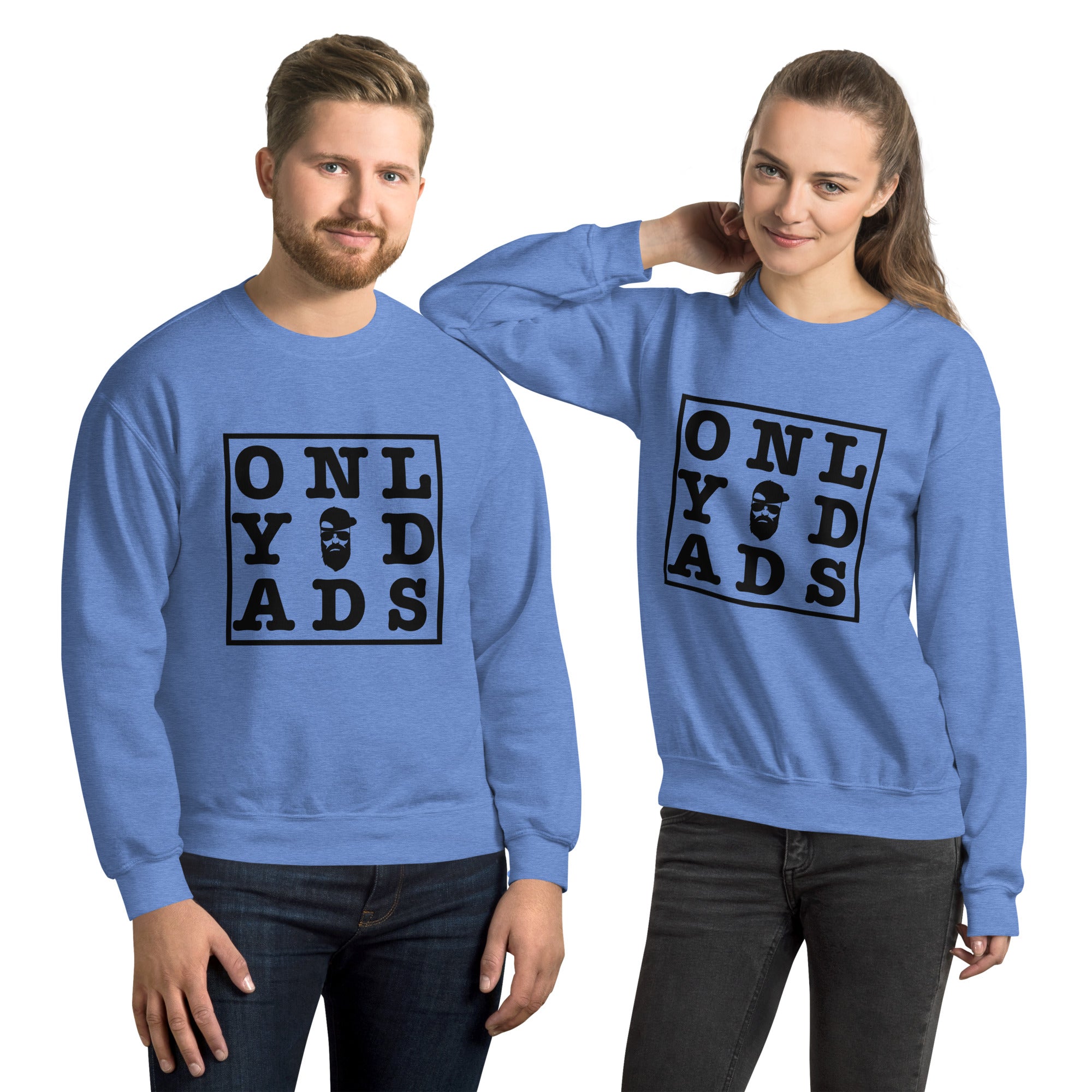 Only Dads - Word Search - Crewneck – funny dad sweatshirt from Only Dads USA
