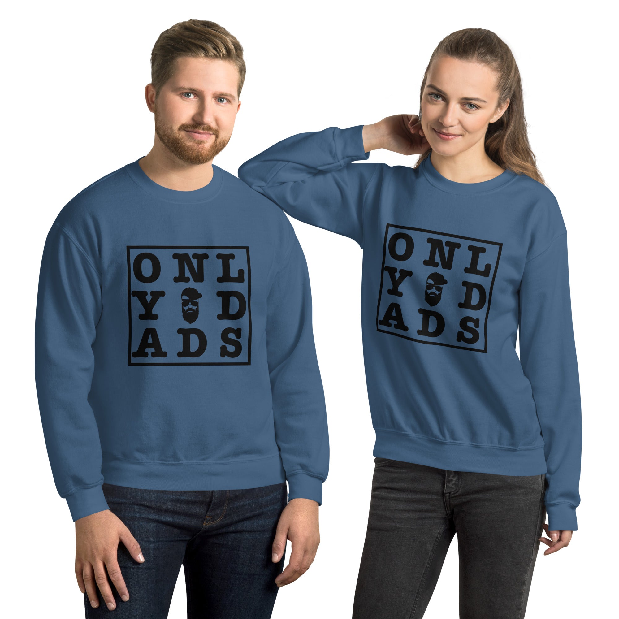 Only Dads - Word Search - Crewneck – funny dad sweatshirt from Only Dads USA
