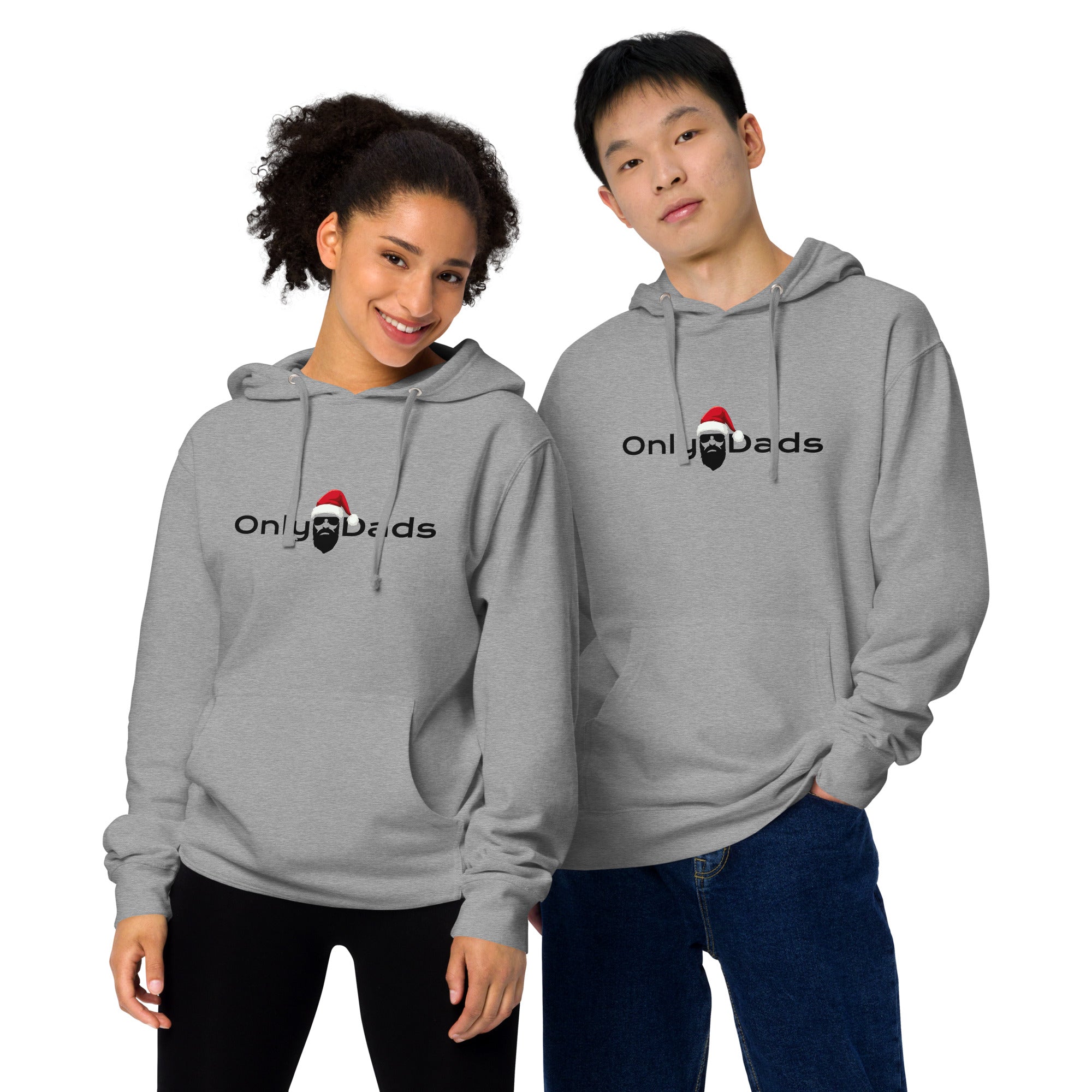 Only Dads Santa Logo - Hoodie – funny dad sweatshirt from Only Dads USA