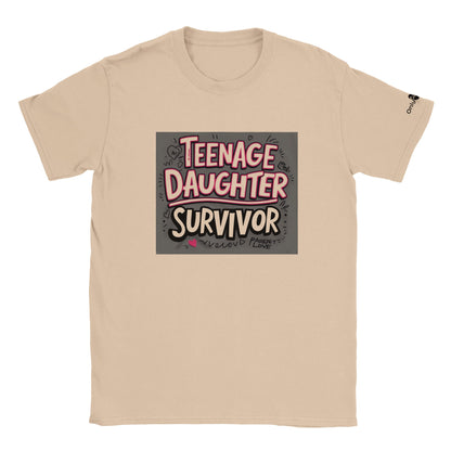 Teenage Daughter Survivor - Only Dads T-shirt - Only Dads USA - 6943510b - 0887 - 4b4b - abbf - cfc9de774ba4