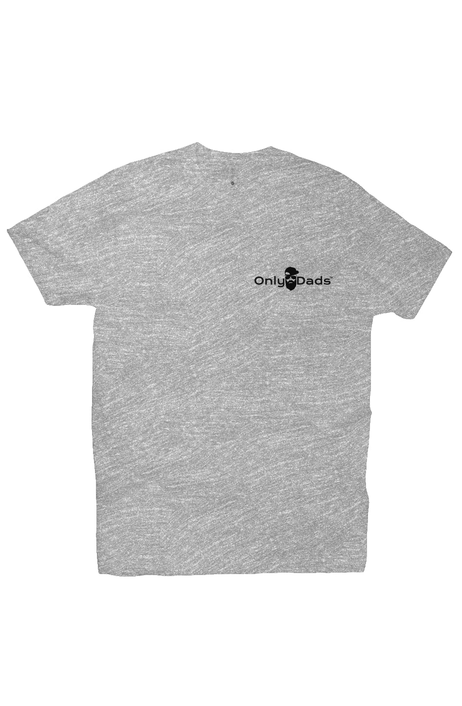 only dads logo f-bomb shirt front - heather gray