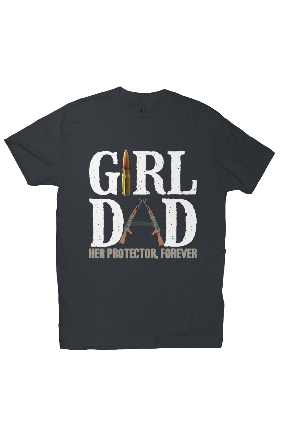 Girl Dad Protector - Only Dads T-shirt - Navy