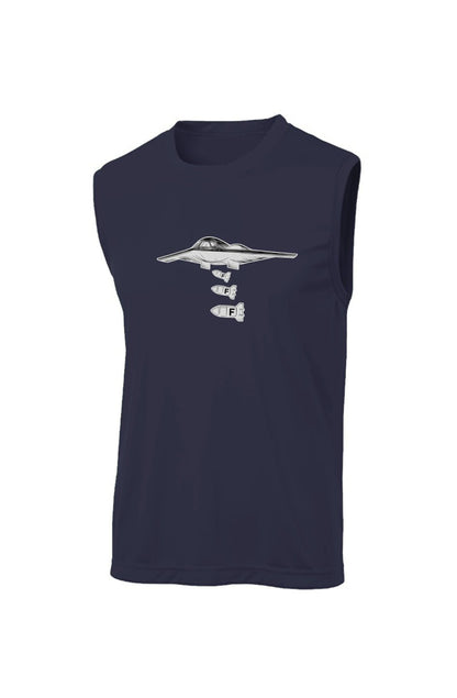 Droppin’ F - Bombs – Sleeveless Competitor Tee – Only Dads - Only Dads USA - APQ - 5387990S5A1