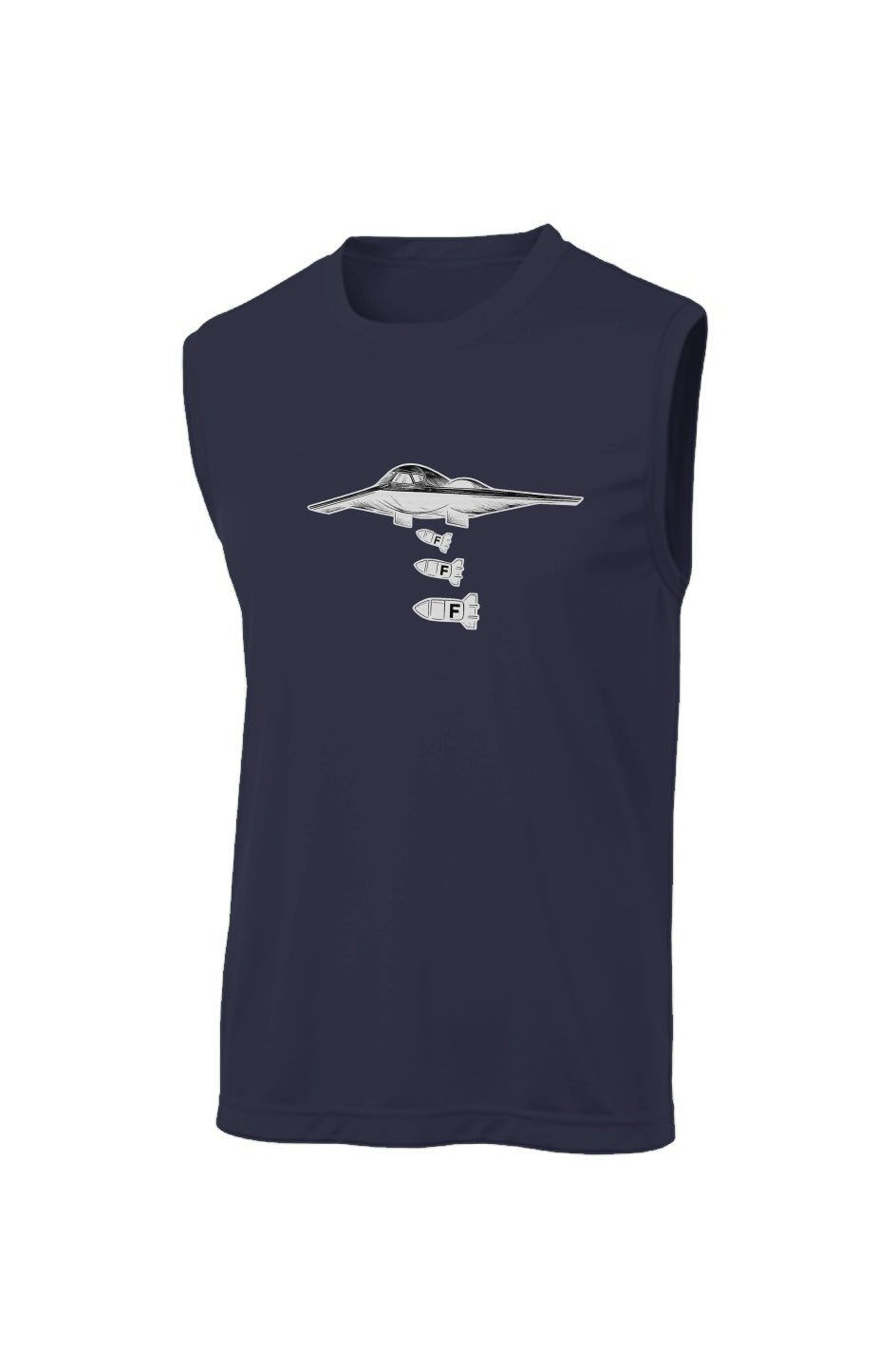 Droppin’ F - Bombs – Sleeveless Competitor Tee – Only Dads - Only Dads USA - APQ - 5387990S5A1