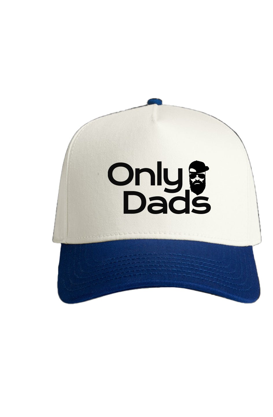 Only Dads Stacked Logo - Two - Tone Cap - Only Dads USA - APQ - 5419775S34A1