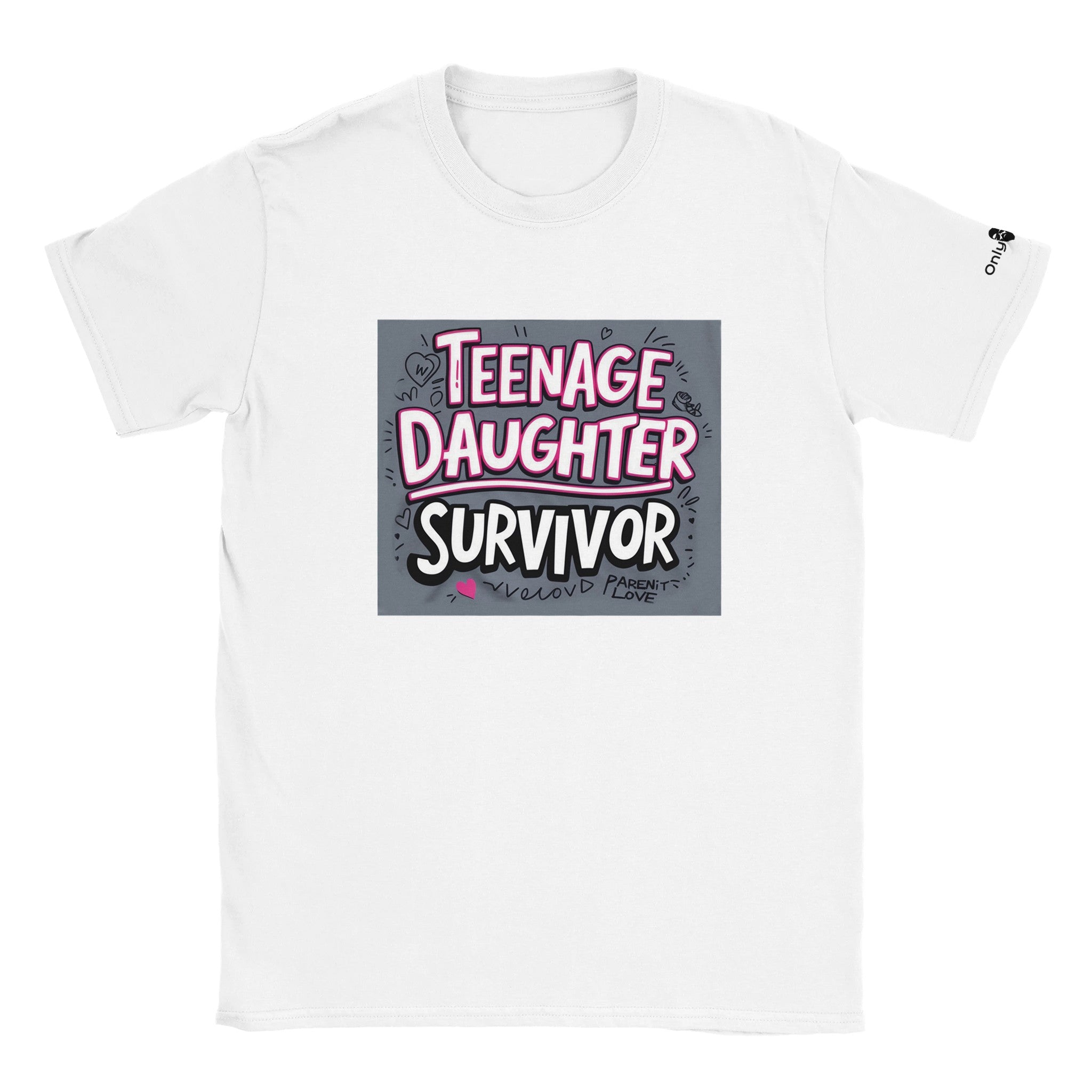 Teenage Daughter Survivor - Only Dads T-shirt - Only Dads USA - c71480a4 - 59fb - 4eb6 - a85b - b0dbe1373aef