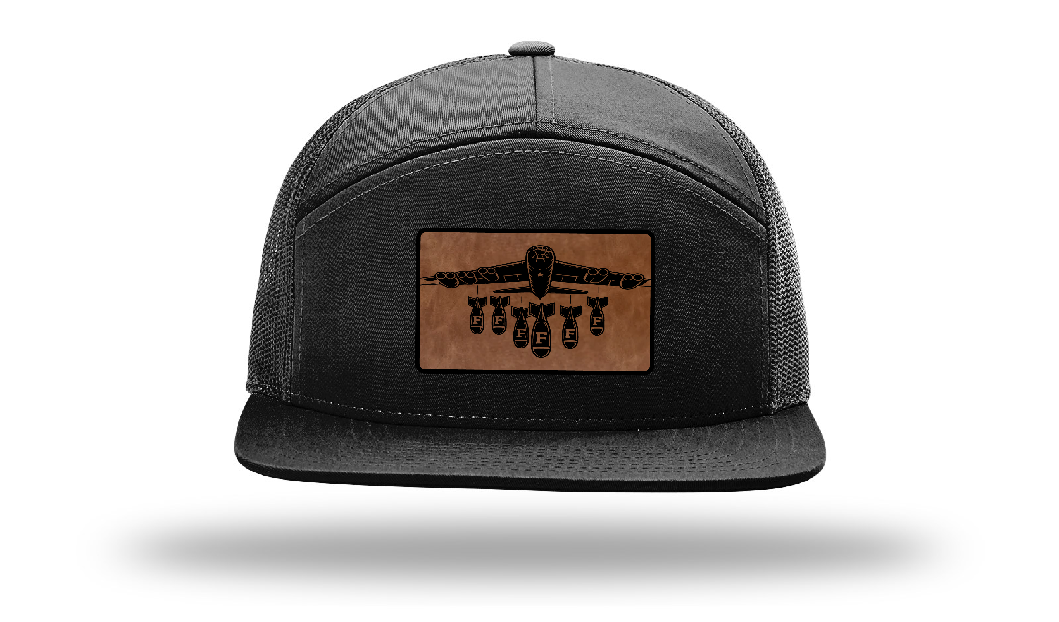 Only Dads - F Bomb -7 Panel Trucker Hat