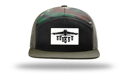Only Dads - F Bomb -7 Panel Trucker Hat