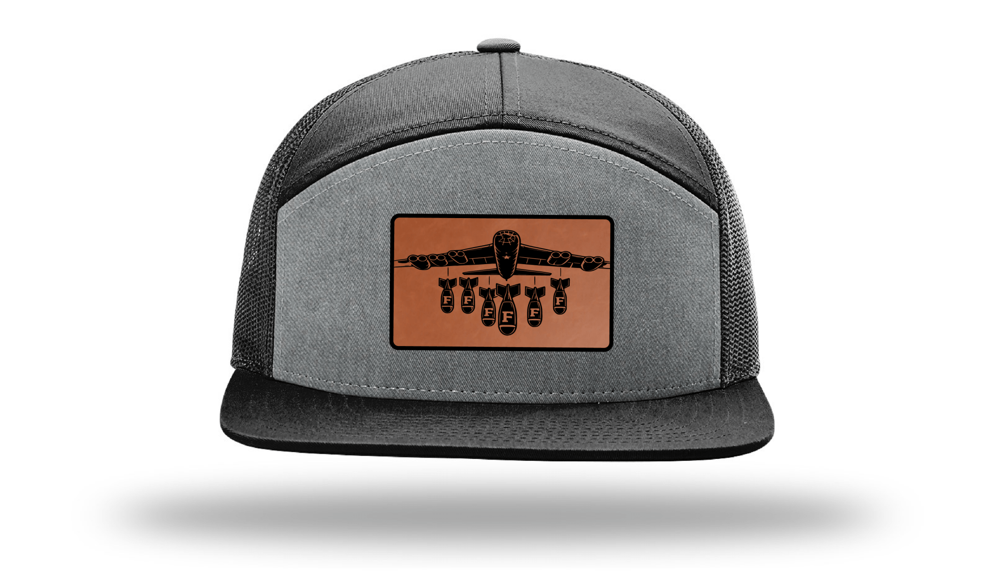 Only Dads - F Bomb - 7 Panel Trucker Hat - Only Dads USA - 67f16dc32ffaa