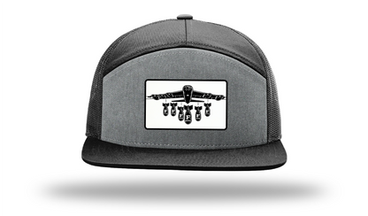 Only Dads - F Bomb -7 Panel Trucker Hat