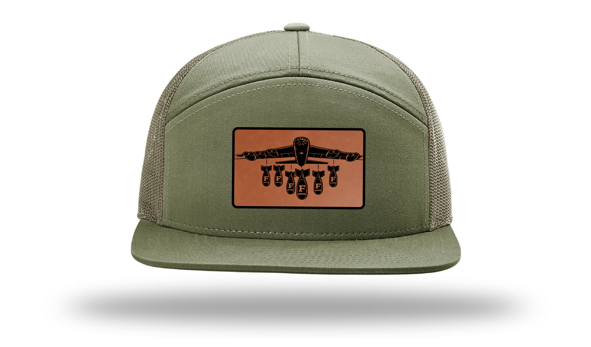 Only Dads - F Bomb - 7 Panel Trucker Hat - Only Dads USA - 681615482d77f