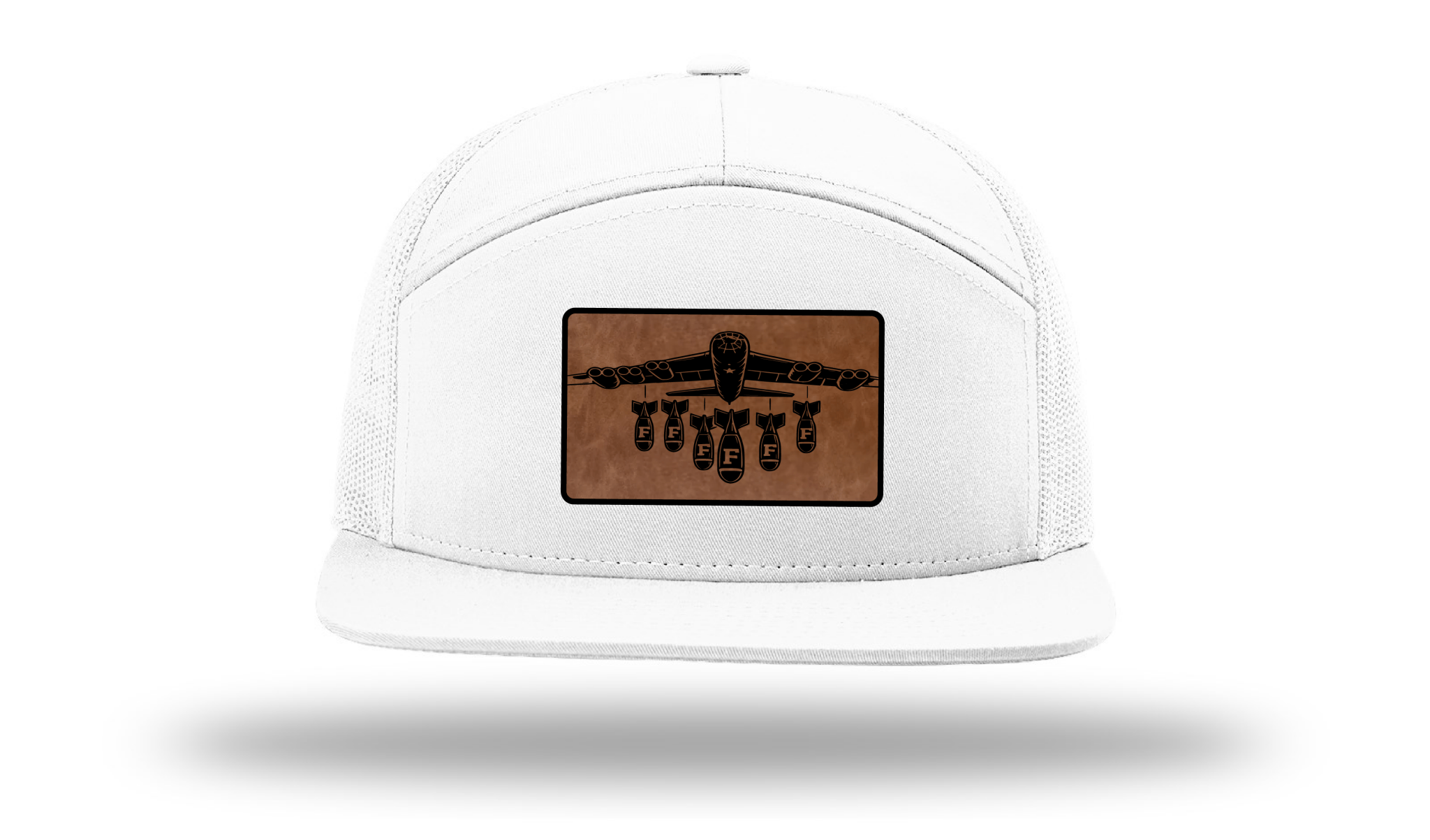 Only Dads - F Bomb - 7 Panel Trucker Hat - Only Dads USA - 67f16dc94a4bc