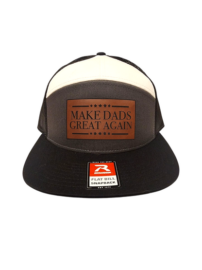 Make Dads Great Again Trucker Hat - Black/White