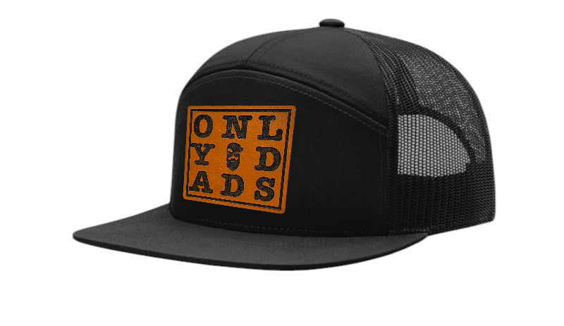 Word Search 7 Panel Trucker Hat