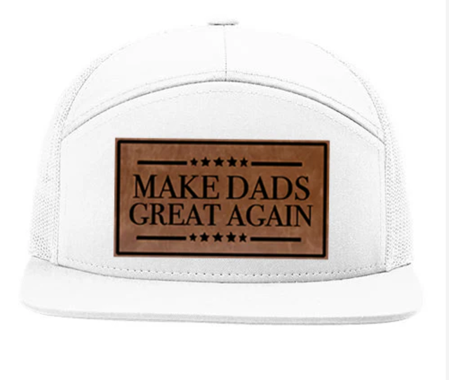 Make Dads Great Again 7 Panel Trucker Hat