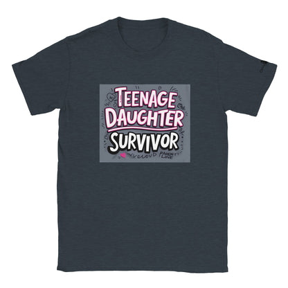Teenage Daughter Survivor - Only Dads T-shirt - Only Dads USA - c7f2f1df - 10ff - 440b - 8d96 - 1875de0760a4