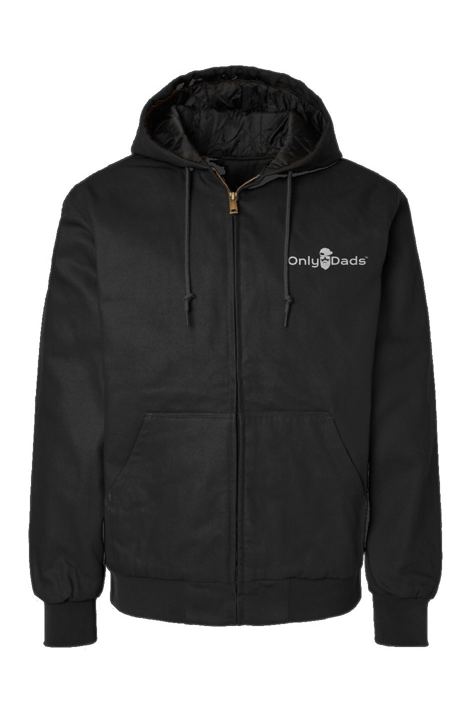 canvas workwear jacket - only dads logo - jackets - Only Dads USA - APQ-4963017S5A1