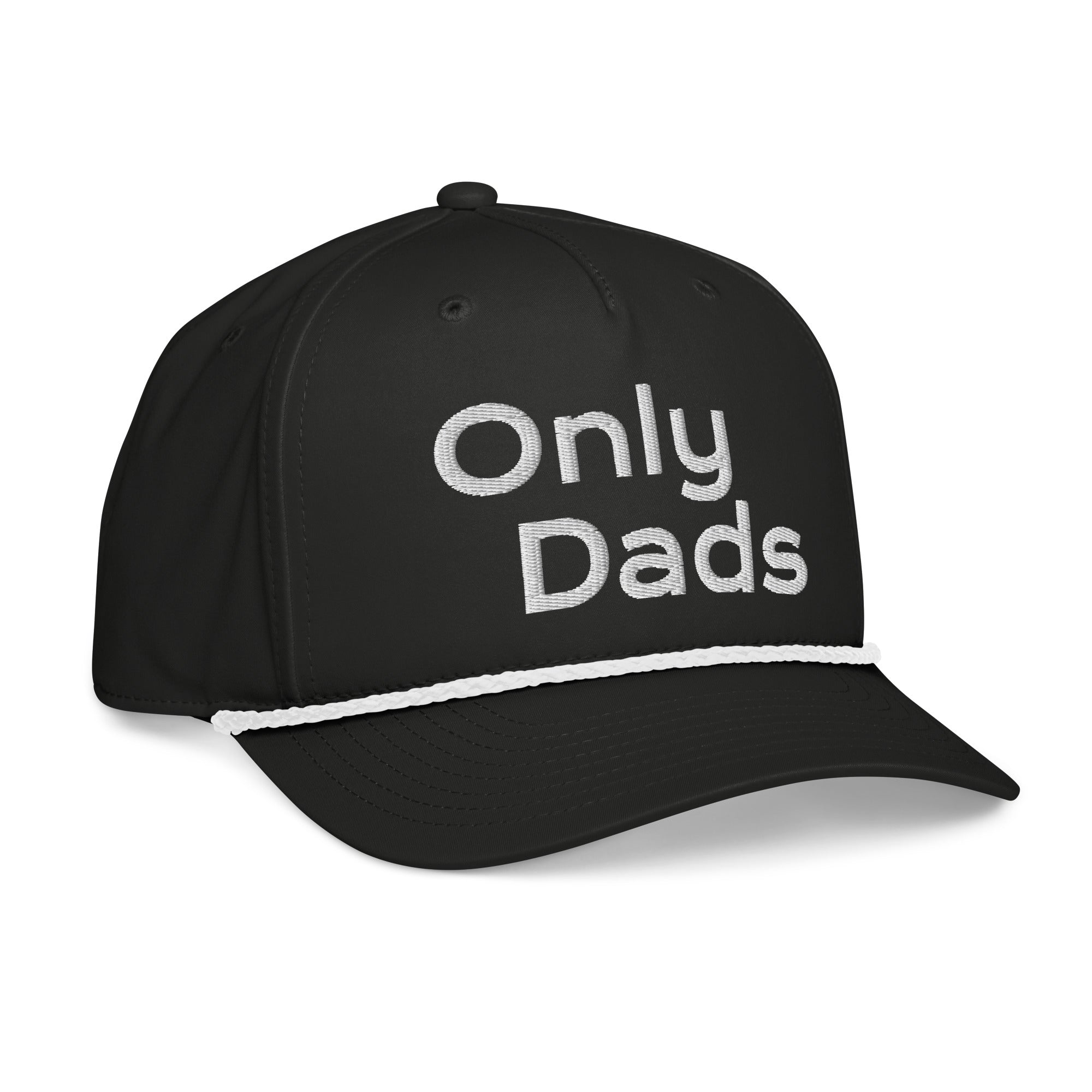 Trucker Hat for Men – Only Dads Golf Hat - White/ Black – Only Dads Hat - Only Dads USA - 6820308_22229