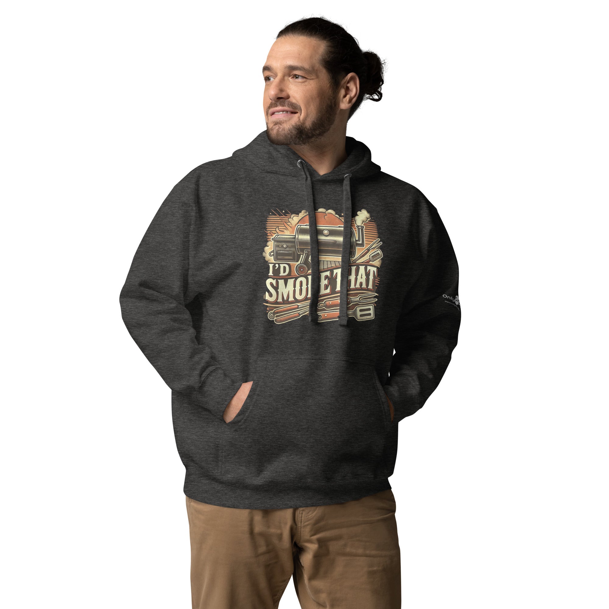 Only Dads I'd Smoke That Hoodie – trucker hat for men from Only Dads USA