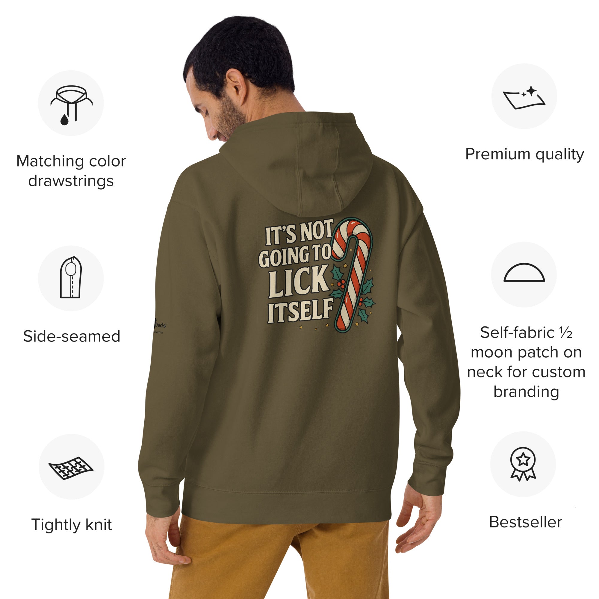 Only Dads – It’s Not Going to Lick Itself Hoodie – funny dad sweatshirt from Only Dads USA