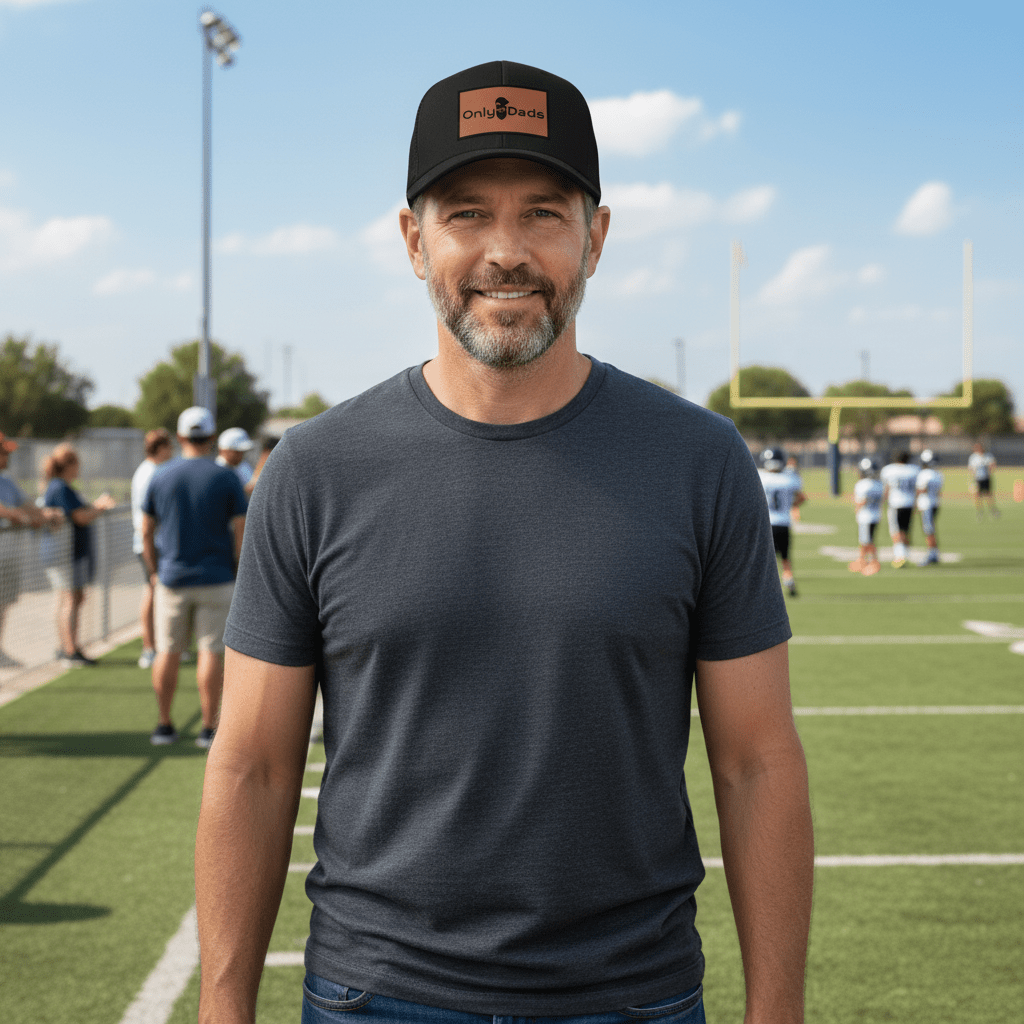 Only Dads Richardson 112 Trucker Hat - Front Logo Patch – trucker hat for men from Only Dads USA