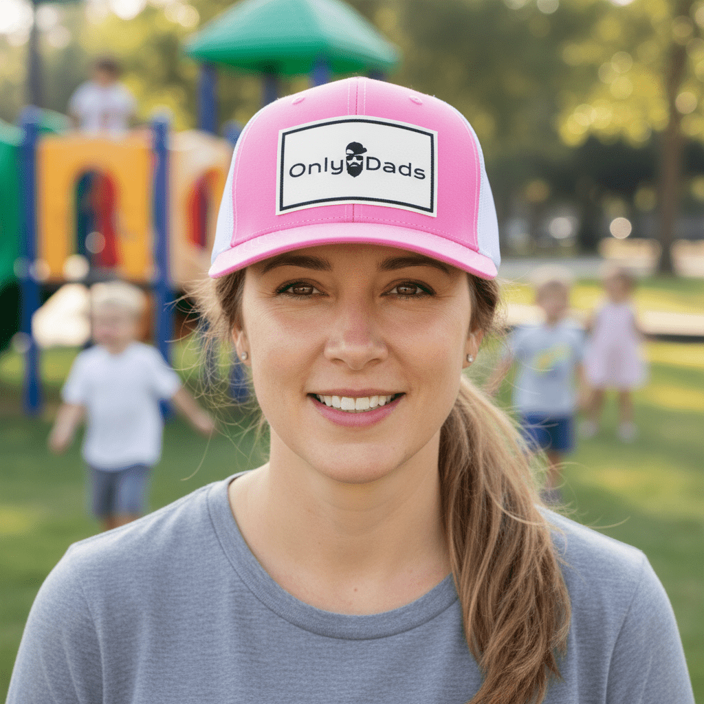 Only Dads Pink Trucker Hat – trucker hat for men from Only Dads USA