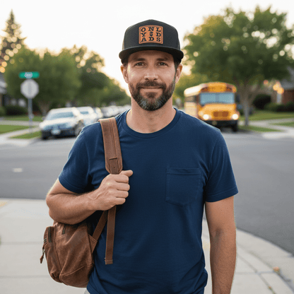 Word Search 7 Panel Trucker Hat – trucker hat for men from Only Dads USA
