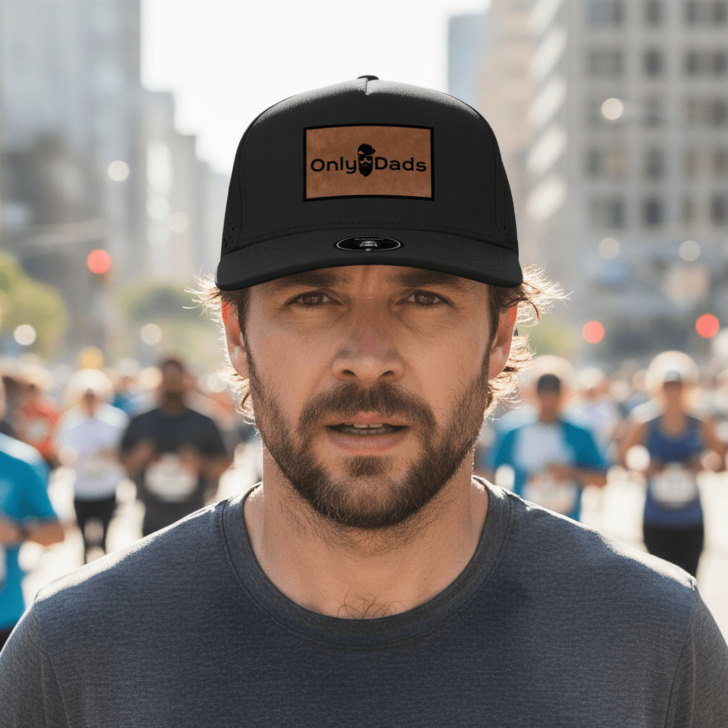 Only Dads Logo – Performance Hat – trucker hat for men from Only Dads USA