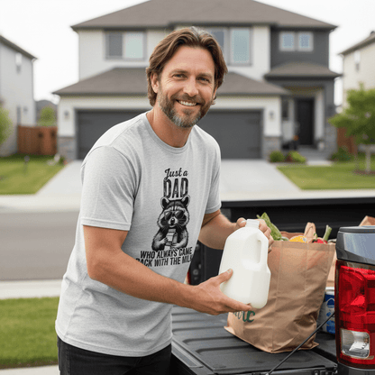 Just a Dad- Only Dads T-shirt – funny dad shirt and mens graphic tee from Only Dads USA