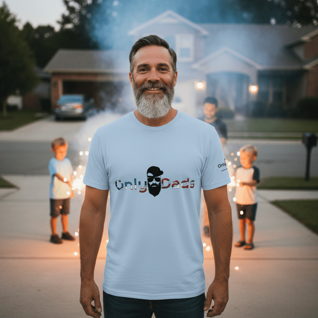 'Merica -Only Dads Style T-Shirt – funny dad shirt and mens graphic tee from Only Dads USA