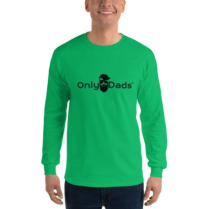 Only Dads - Droppin' F-Bombs - Long Sleeve T-shirt – funny dad shirt and mens graphic tee from Only Dads USA