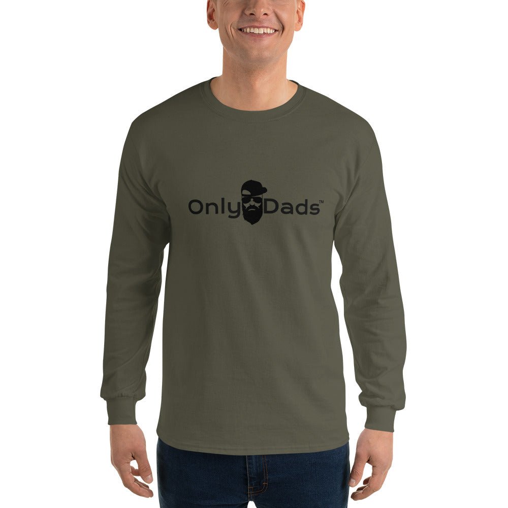 Only Dads - Droppin' F-Bombs - Long Sleeve T-shirt – funny dad shirt and mens graphic tee from Only Dads USA
